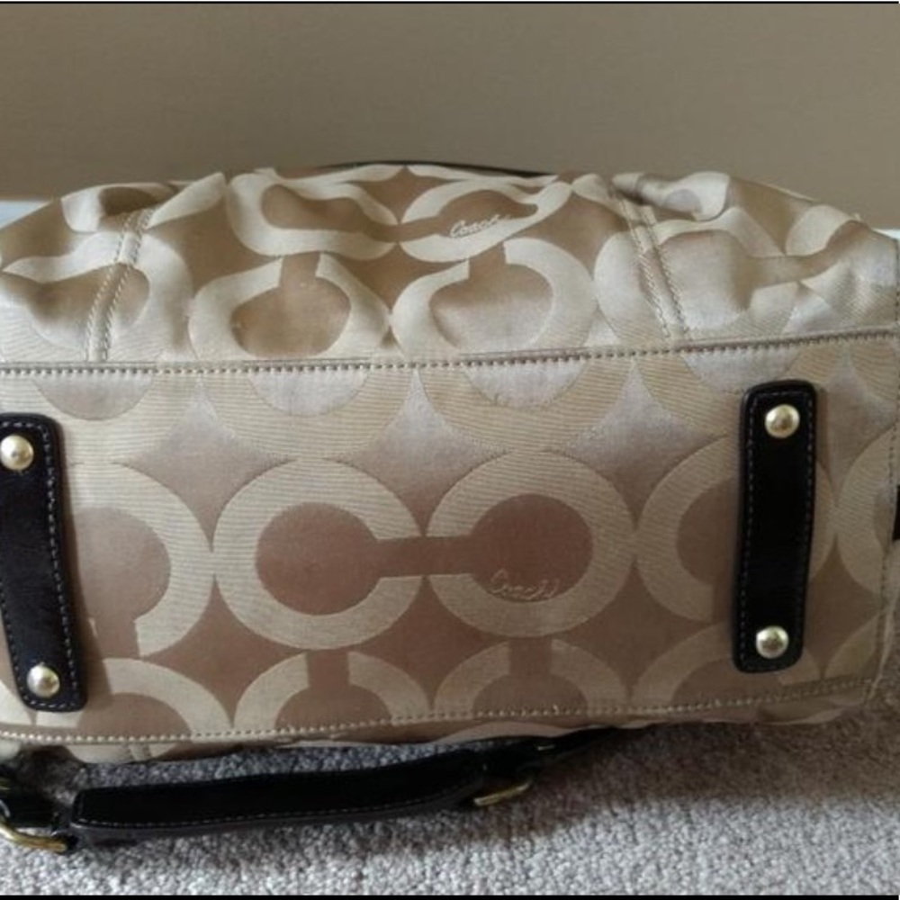 Authentic Coach Madison Audrey Op Art Sateen 14294 - Picture 12 of 16